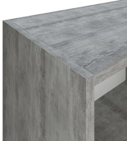Raft pentru carti, beton, 60x31x78 cm, PAL 1, Beton, 78 cm