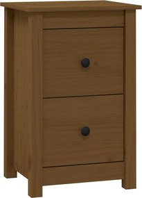 vidaXL Noptieră, maro miere, 40x35x61,5 cm, lemn masiv de pin