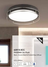 Plafoniera pentru baie cu protectie IP44 Phoenix 3Lt