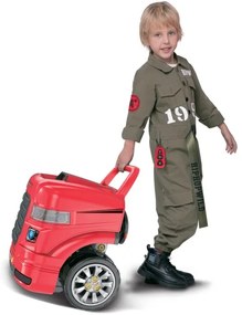 Atelier de reparații auto de jucărie roșu