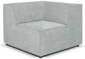 Modul canapea(piesă de colț) Cuboid (gri). 1071629