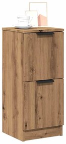 vidaXL Dulap, stejar artizanal, 30x30x70 cm, lemn prelucrat