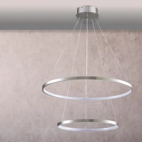 Lustră LED pe cablu LEA LED/35W/230V 4000K d. 60 cm crom