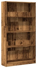 857851 vidaXL Bibliotecă, lemn vechi, 80x24x143 cm, lemn prelucrat