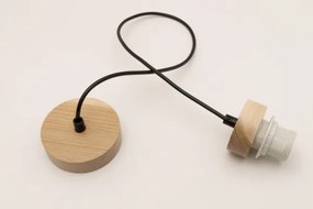 Brilagi - Cablu de alimentare PARTY 1xE27/60W/230V stejar