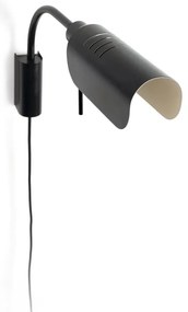 Aplica metal stil retro abajur ajustabil MARTINICA S negru