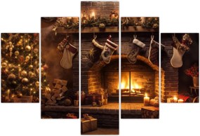 Tablou - Atmosfera de Crăciun (150x105 cm)