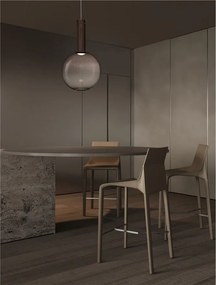Pendul LED design decorativ NOSTOS Brown, NVL-9009223