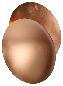 Lampă de perete modernă cupru 34,5 cm 2 lumini - Sunrise