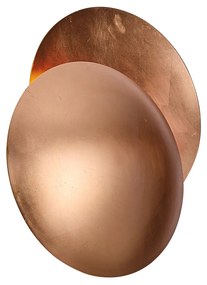 Lampă de perete modernă cupru 34,5 cm 2 lumini - Sunrise