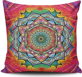 Husa de perna MANDALA-37, multicolor, bumbac/poliester, 43x43 cm