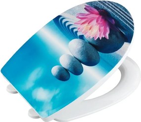 Capac WC cu finisaj lucios Wenko Spirit, 45 x 36,5 cm