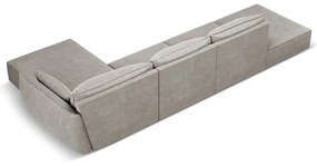Colțar gri deschis (pe partea dreaptă) Vanda – Mazzini Sofas