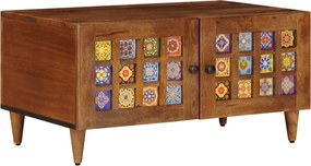 vidaXL Masă de cafea Maro 80 x 50 x 40 cm Lemn de mango solid