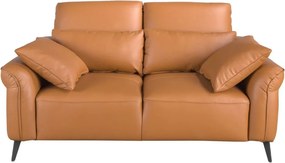 Canapea design LUX 2 locuri Brown Leather