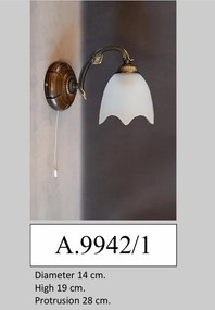 Aplica de perete design italian 9942