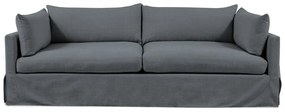 Canapea gri închis 244 cm Horn – Scandic