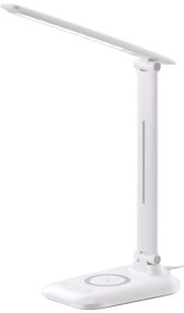 Immax 09107L - Lampă de birou LED dimabilă cu încărcare wireless QI LUMI LED/7W/230V albă