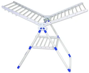 Uscator rufe pliabil ZILAN MARRONE ZLN-6072, fabricat din plastic, suprafata utilizabila 18 m