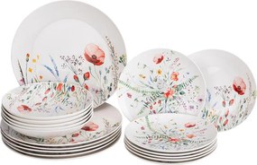 Set farfurii porțelan MAC 18 buc