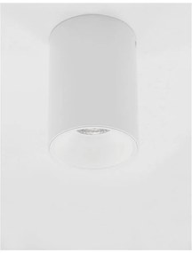 Spot aplicat tavan aluminiu NIDO alb