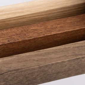 Aplică LED pentru oglindă de baie Brilagi WOODY MIRROR LED/12W/230V IP44 stejar/alb