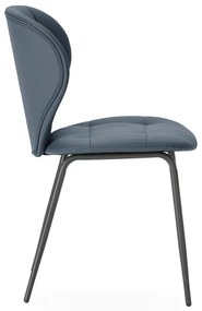 Scaune de dining gri-închis 2 buc. Maura – Marckeric