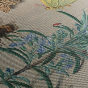 Tablou - Jan van Kessel the Elder, Insects and a Sprig of Rosemary, reproducere (90x60 cm)
