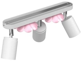 Spot FLOWER 3xGU10/8W/230V alb