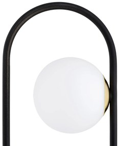 Lampadar, lampa de podea design modern Rovetto negru
