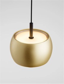 Pendul LED stil minimalist CONGA auriu