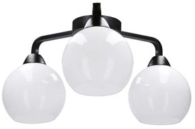 Lustră aplicată CALDERA 3xE27/60W/230V negru
