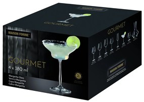 Set 4 pahare margarita 380ml, Gourmet