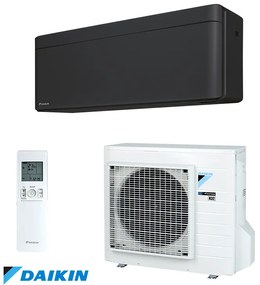 Aparat de aer conditionat inverter Daikin Stylish FTXA35BB + RXA35A, 12000 BTU, 25 m², A+++ / A+++, Wi-Fi, Negru