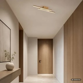 Rabalux 71495 - Plafonieră LED LIRIEN LED/18W/230V 3000K aurie