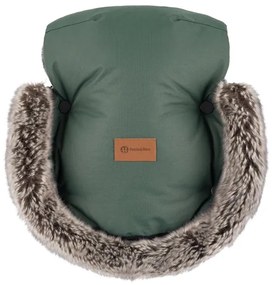 SET sac pentru cărucior 4 în 1 PETITE&MARS ARCTIC + mănuși pentru cărucior Veritable Khaki