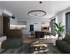 Lustră LED pe cablu BELLA LED/48W/230V 3000K/4000K negru LED2