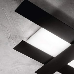 Plafonieră LED Gea Luce DOHA P G N DOHA LED/50W/230V negru