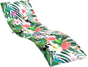 vidaXL Pernă pentru șezlonguri, multicolor, material Oxford