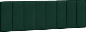 vidaXL Pernă tăblie de pat, Hanko, verde, 160 cm, catifea