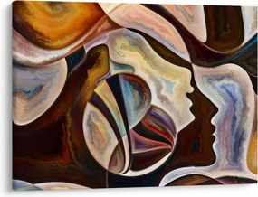 Tablou - Abstractizarea capetelor (70x50 cm)
