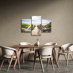 Tablou - Intare pe plaja (90x60 cm)