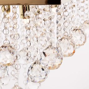 Plafonieră Zuma Line RLX92711-5GC RANGEL 5xG9/42W/230V auriu