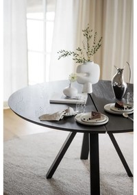 Masă de dining rotundă cu blat din lemn de stejar 150x150 cm Carradale - Rowico