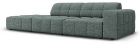 Canapea 3 locuri deschisa pe o parte Chicago chenille L262 cm