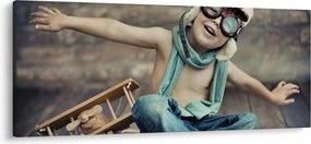Tablou - Tânăr aviator (120x50 cm)