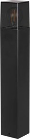 Lampă de exterior 1xE27/40W/230V IP44 50 cm neagră/fumurie