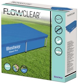 Bestway Prelata de piscina Flowclear, 221 x 150 cm