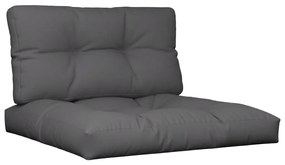 Perne pentru canapea din paleti, 2 buc., antracit 2, Antracit, 70 x 70 x 10 cm