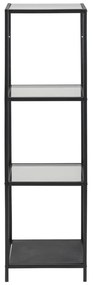 Etajeră Actona Seaford, 35 x 119,5 cm, negru